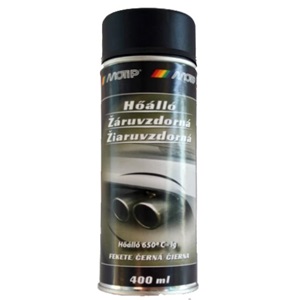 Motip 4031 hőálló festék fekete aer. 800C-ig 400 ml