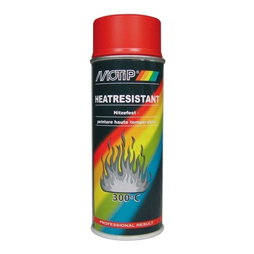 Motip 4040 hőálló festék piros aer. 400 ml