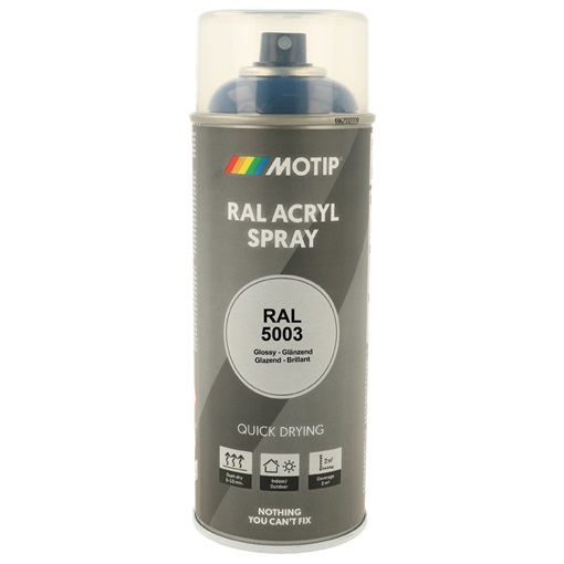 Motip 7001 Ipari jav. festék RAL5003 Zafir kék 400 ml