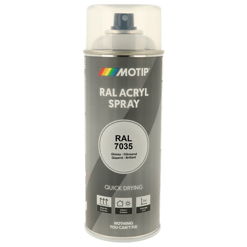 Motip 7034 Ipari jav. festék RAL7035 világosszürke  400 ml