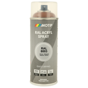 Motip 7155 Ipari jav. festék RAL8003 agyagbarna  400 ml