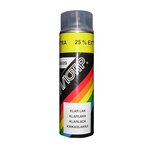 Motip TES4009 színtelen lakk aer. 400 ml