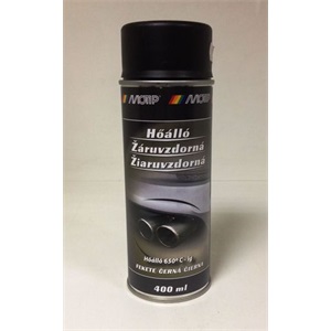 Motip TES4031 javítóf. hőálló fekete aer. 650°C-ig 400 ml