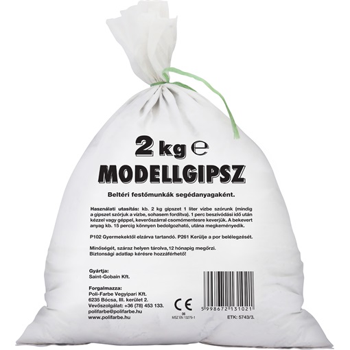 Német modellgipsz  2 kg /Poli-Farbe/