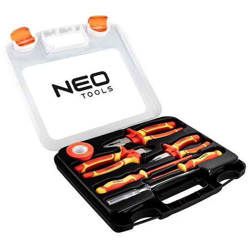 Neo 01-237 Szerszámkészlet 1000V, szigetelt 7db