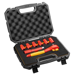 Neo 01-307 dugókulcskészlet, 1/2", 1000v, szigetelt 8db