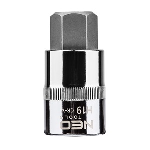 Neo 08-778 imbusz dugókulcs 1/2 col h19, 55mm KIFUTÓ