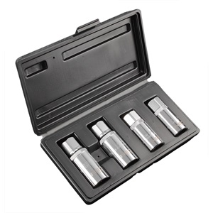 Neo 09-608 tőcsavar-kihajtó készlet, 1/2", 4db, 6-12mm (m6-m12)