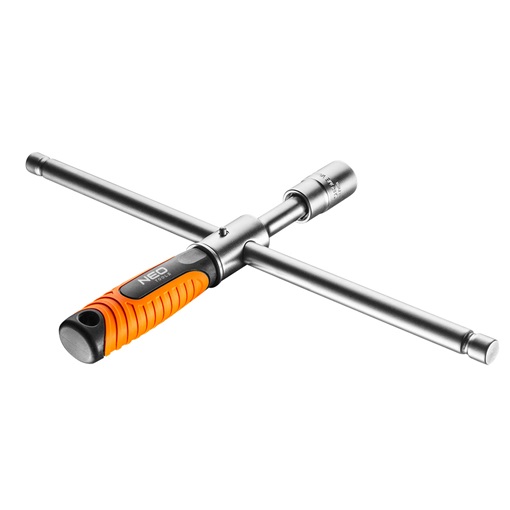 Neo 11-101 kereszt kerékkulcs, szétszedhető 17 / 19mm
