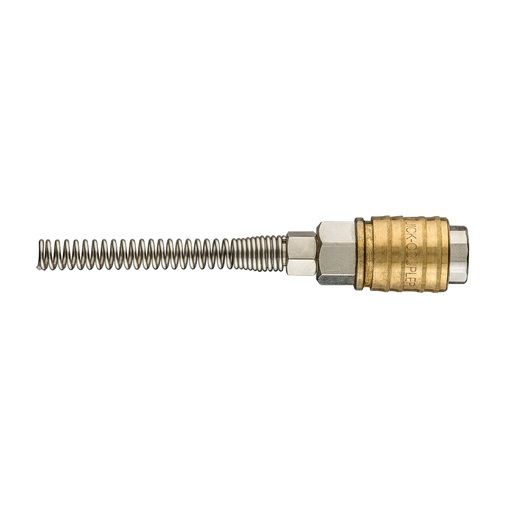 Neo 12-600 pneumatikus gyorscsatlakozó, 4 x 6 mm tömlőkimenetes,védőrugós