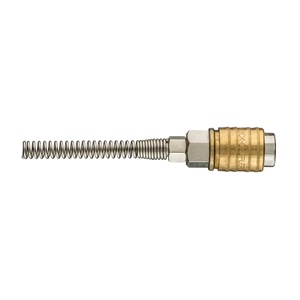Neo 12-600 pneumatikus gyorscsatlakozó, 4 x 6 mm tömlőkimenetes,védőrugós