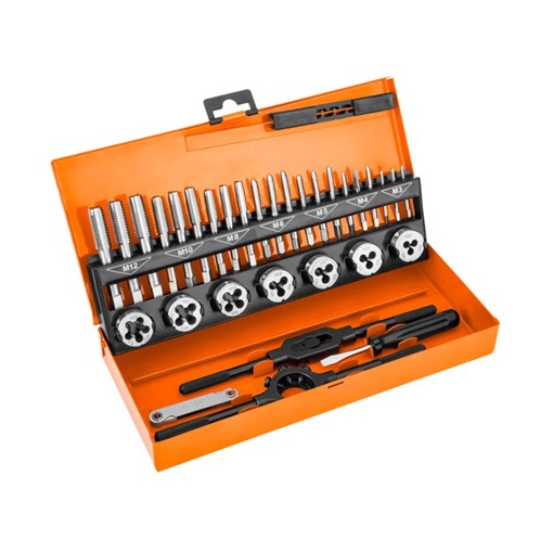 Neo 12-915 menetkészítő készlet M3-M12, HSS, 32 db-os