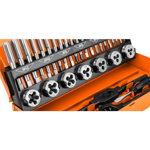 Neo 12-915 menetkészítő készlet M3-M12, HSS, 32 db-os