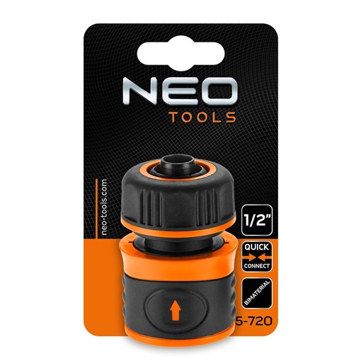 Neo 15-720 Tömlő gyorscsatlakozó 1/2", kétkomponensű