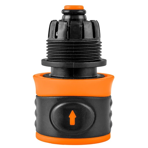 Neo 15-721 Tömlő gyorscsatlakozó 1/2", vizstoppos, kétkomponensű