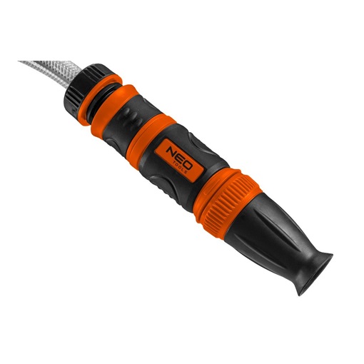 Neo 15-891 Autómata tömlődob, 20 m locsolótömlő + 2 m csatlakozó tömlő, 10 bar, PP ház, PVC tömlő, falra szerelhető