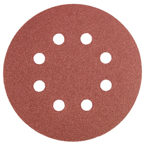 Neo 55-943 Csiszolópapír, tépőzáras 125mm, K120, 5db., 8 lyukkal