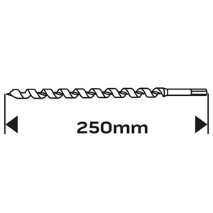 Neo 57-352 fafúró spirál 6x250mm