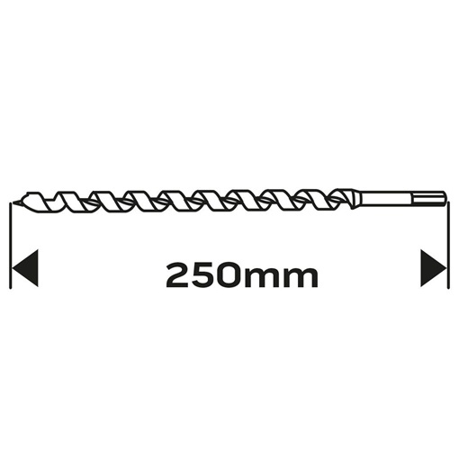 Neo 57-352 fafúró spirál 6x250mm