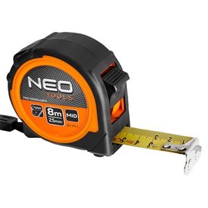 Neo 67-111-1 mérőszalag 8m/25mm acél, mágneses