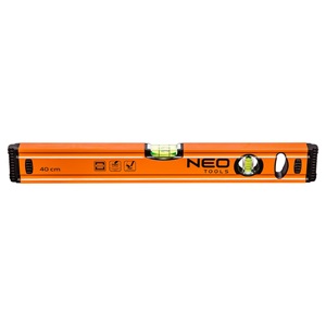 Neo 71-061 vízmérték 40 cm 2 libella