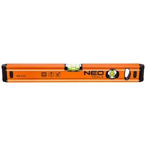 Neo 71-061 vízmérték 40 cm 2 libella