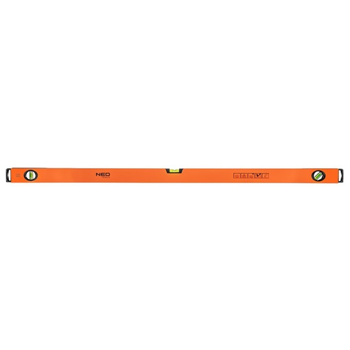 Neo 71-095 Vízmérték, alumínium , 3 libella, mart talp, 120 cm KIFUTÓ