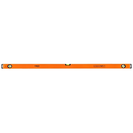 Neo 71-096 Vízmérték, alumínium , 3 libella, mart talp, 150 cm KIFUTÓ