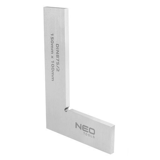 Neo 72-022 Precíziós derékszög, DIN875/2, 150x100 mm KIFUTÓ