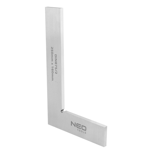 Neo 72-024 Precíziós derékszög, DIN875/2, 250x160 mm