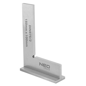 Neo 72-032 Talpas precíziós derékszög, DIN875/2, 150x100 mm