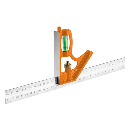 Neo 72-125 Profi szögmérő, derékszög és vonalzó 30cm KIFUTÓ
