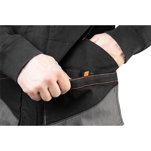 Neo 81-218-XXXL Munkadzseki karcsúsított(slim fit), 60% pamut, 37% polyester, 3% elastane, 285 g/m2, XXXL