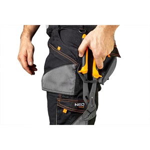 Neo 81-238-XS Munkanadrág karcsúsított(slim fit), 60% pamut, 37% polyester, 3% elastane, 285 g/m2, övvel, XS