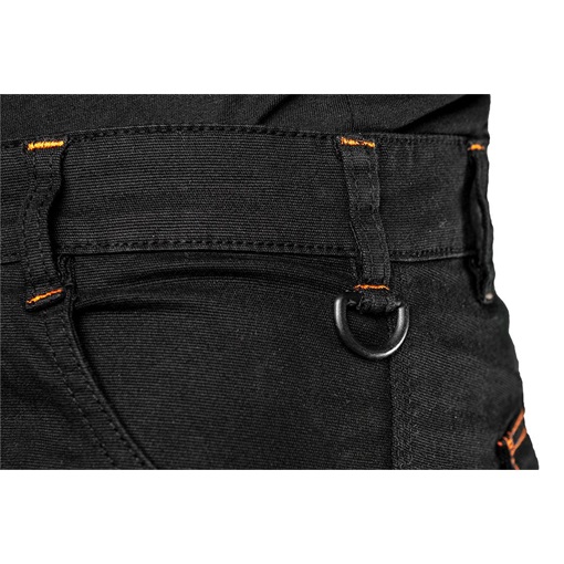 Neo 81-238-XS Munkanadrág karcsúsított(slim fit), 60% pamut, 37% polyester, 3% elastane, 285 g/m2, övvel, XS
