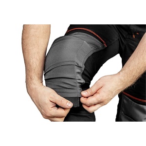 Neo 81-238-XS Munkanadrág karcsúsított(slim fit), 60% pamut, 37% polyester, 3% elastane, 285 g/m2, övvel, XS