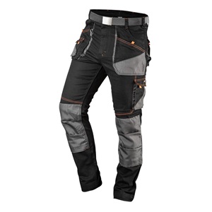 Neo 81-238-XS Munkanadrág karcsúsított(slim fit), 60% pamut, 37% polyester, 3% elastane, 285 g/m2, övvel, XS