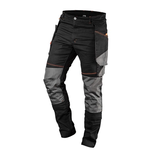 Neo 81-239-L Munkanadrág karcsúsított(slim fit), 60% pamut, 37% polyester, 3% elastane, 285 g/m2