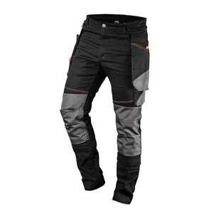 Neo 81-239-L Munkanadrág karcsúsított(slim fit), 60% pamut, 37% polyester, 3% elastane, 285 g/m2