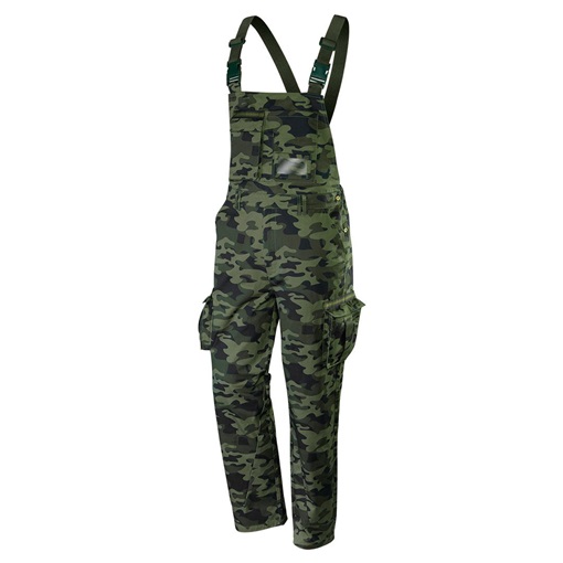 Neo 81-241-XXXL Kantáros munkanadrág terepmintás, 60% pamut, 40% polyester, 255 g/m2, XXXL