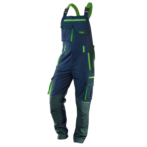 Neo 81-246-XXXL Kantáros munkanadrág PREMIUM, 62% pamut, 35% polyester, 3% elastane, XXXL KIFUTÓ