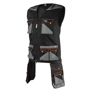 Neo 81-268-XXL Munkamellény karcsúsított(slim fit), 60% pamut, 37% polyester, 3% elastane, 285 g/m2, XXL KIFUTÓ