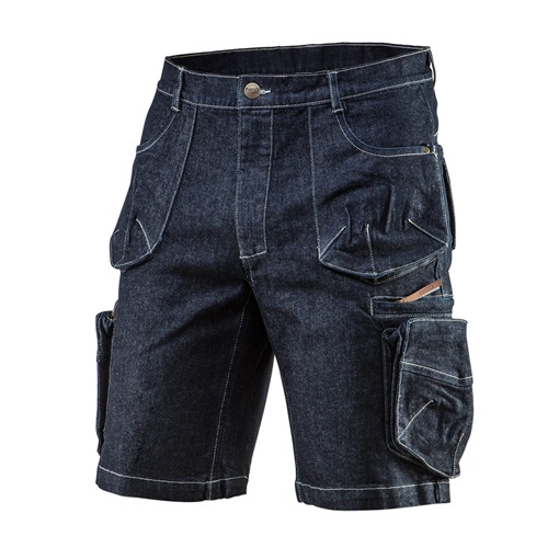 Neo 81-279-XS rövid munkanadrág, farmer, 98% pamut, xs