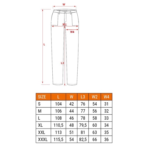 Neo 81-451-L Munkanadrág, L