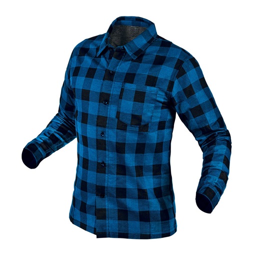 Neo 81-545-M Flanel ing, tengerészkék, M
