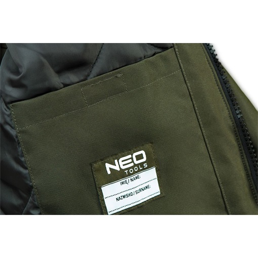 Neo 81-573-M Munkakabát, téli kivitel, Olíva, M