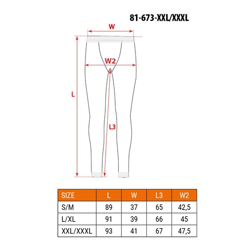 Neo 81-673-XXL/XXXL Carbon melegítőnadrág thermo aláöltözet