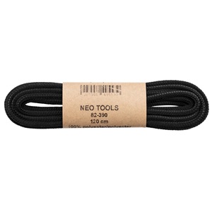 Neo 82-390 Cipőfűző 120cm, fekete