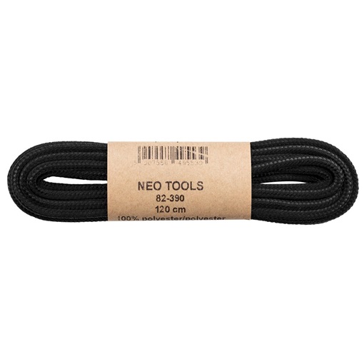 Neo 82-390 Cipőfűző 120cm, fekete