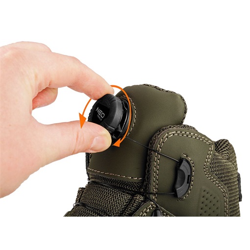 Neo 82-751-46 Munkavédelmi bakancs, O2 SR FO, csavaros gyorsfűző rendszerrel, 46